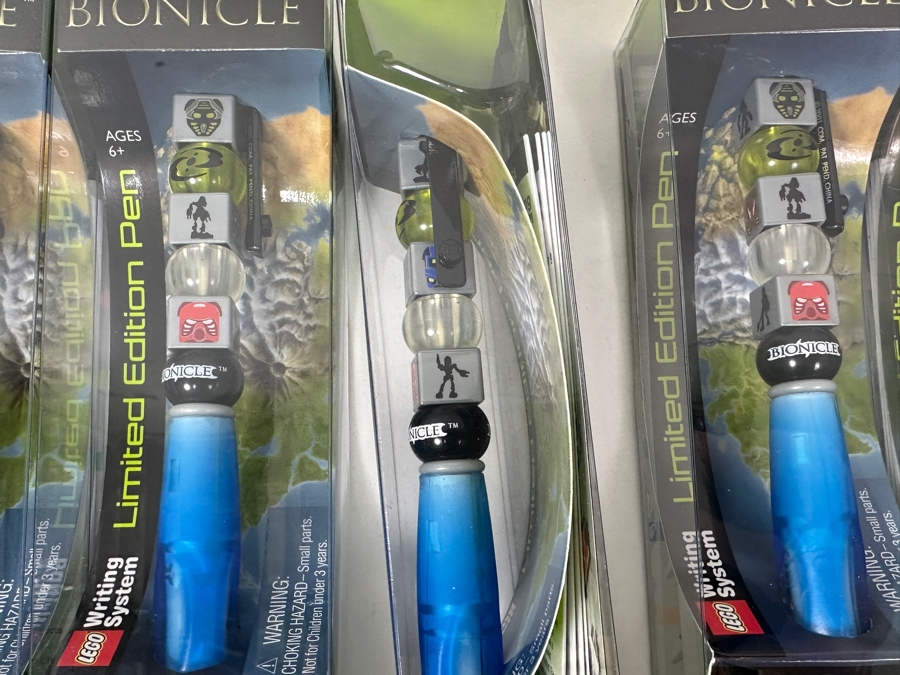 (12) Rare Bionicle Lego Writing System Limited Edition Pens Vintage 2001 New Old Stock (Possibly Last Stock Available) [Photo 7]