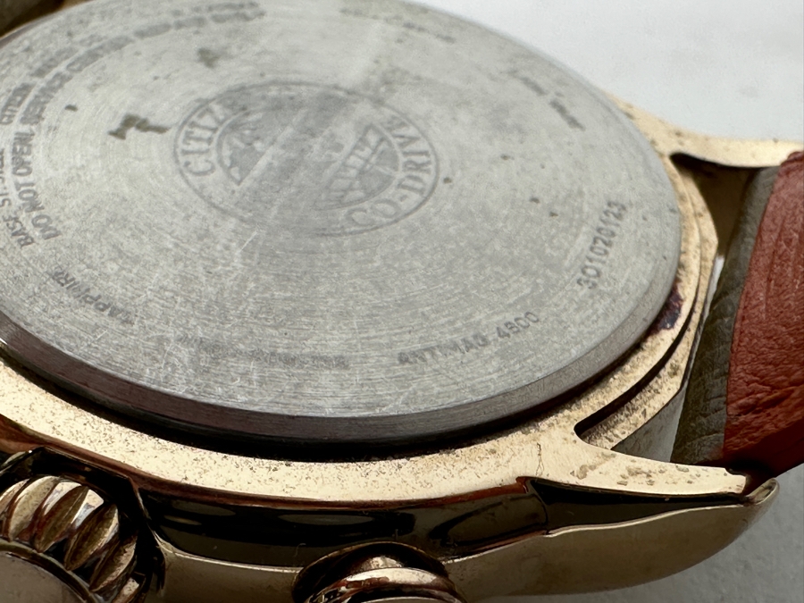 Women's Citizen Eco-Drive World Time A-T Atomic Watch H820-S125711 KA Retails $550 [Photo 10]