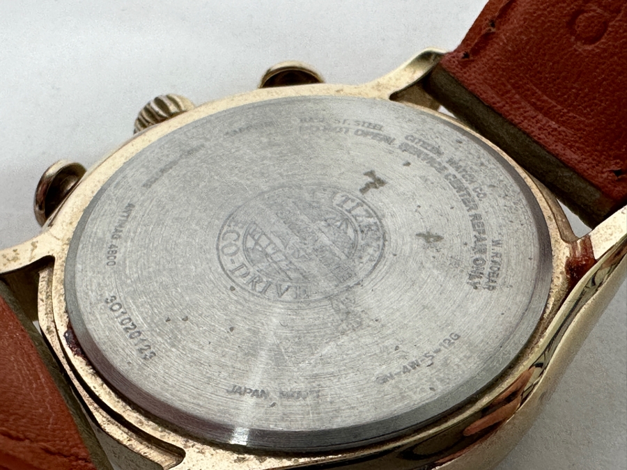 Women's Citizen Eco-Drive World Time A-T Atomic Watch H820-S125711 KA Retails $550 [Photo 8]