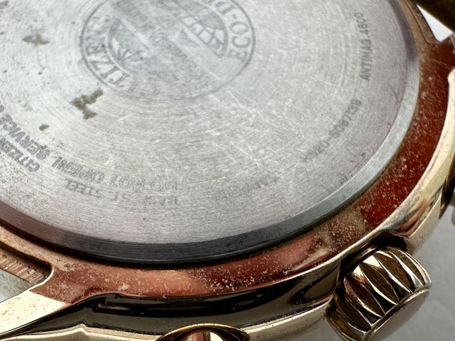 Women's Citizen Eco-Drive World Time A-T Atomic Watch H820-S125711 KA Retails $550 [Photo 14]