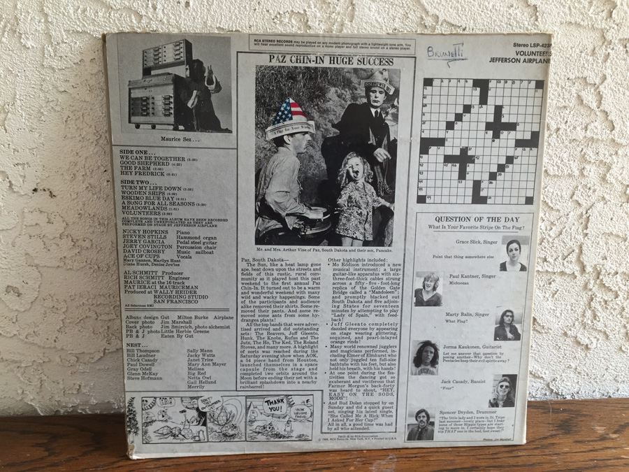 Jefferson Airplane ‎- Volunteers - RCA Victor ‎- LSP-4238 [Photo 2]