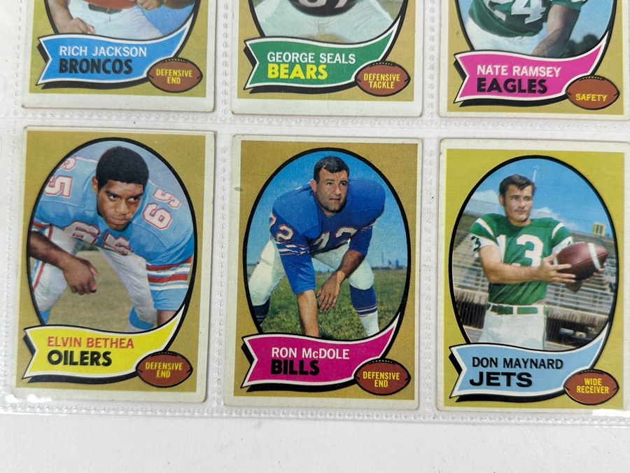 (18) Vintage 1969 Topps Football Cards [Photo 5]