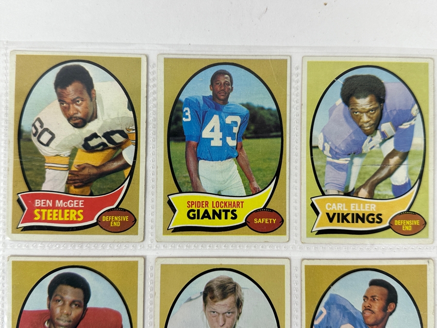 (18) Vintage 1969 Topps Football Cards [Photo 6]