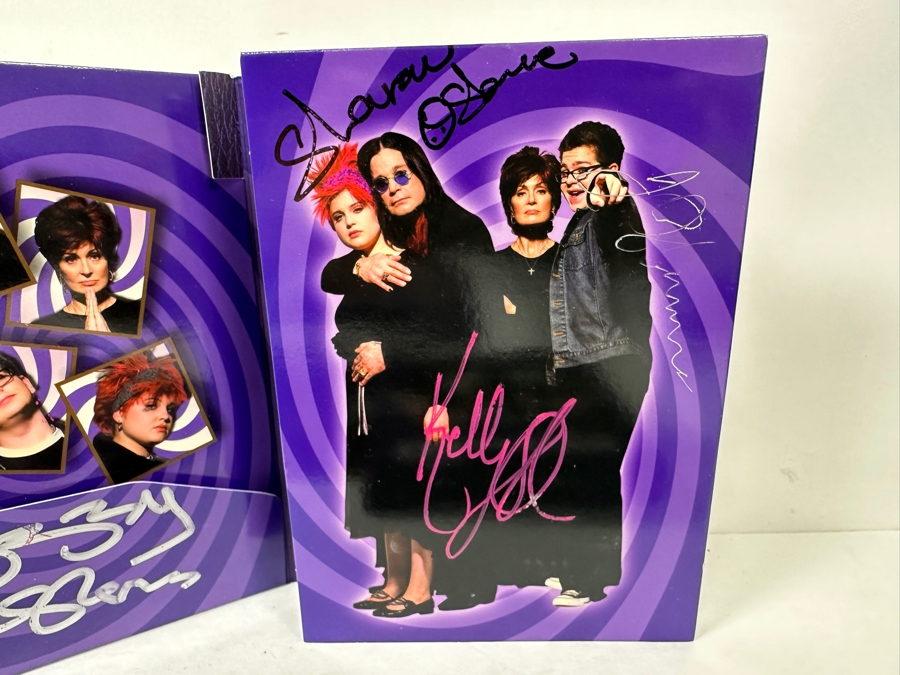 Fully Autographed The Osbournes - The First Season Dvd Set Signed By Ozzy Osbourne As Well As Sharon Osbourne, Kelly Osbourne And Jack Osbourne Autographed In Person By Former Disney Employee - Estimate $2,000-$3,000 [Photo 7]