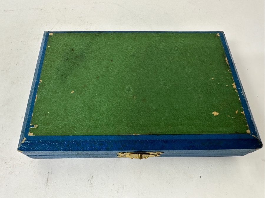 Vintage Japanese Etched Sterling Silver Cigarette Case Signed Underneath With Original Box Weighs 139g [Photo 18]