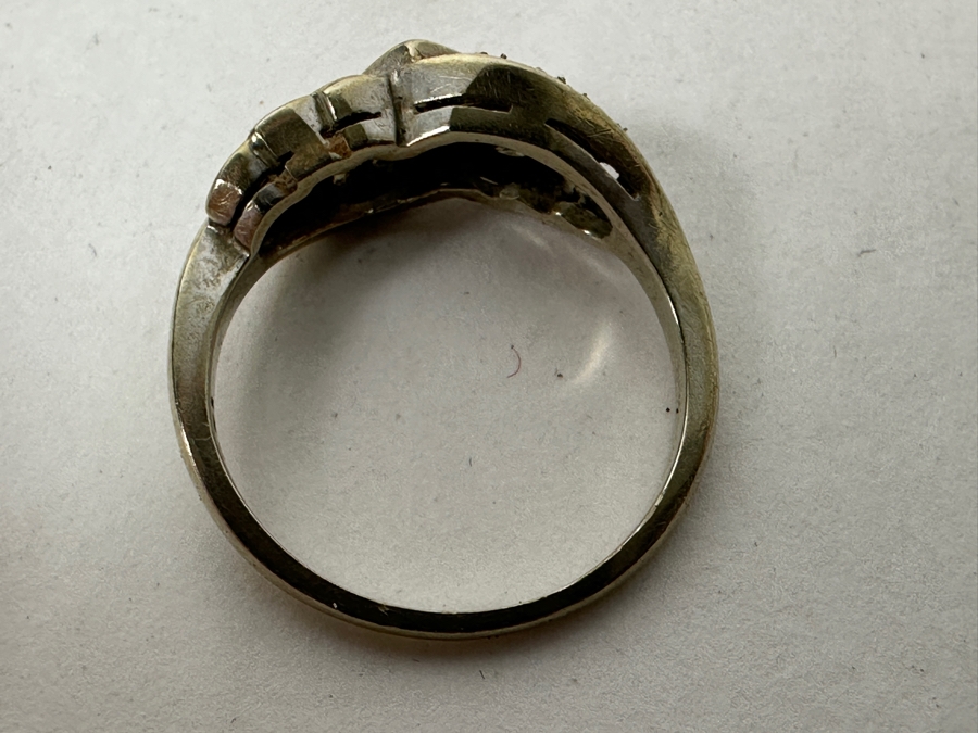 14k Gold Ring Missing Stones 2.8g [Photo 3]
