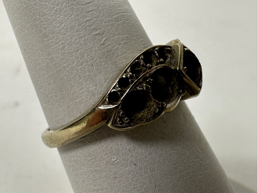14k Gold Ring Missing Stones 2.8g [Photo 2]