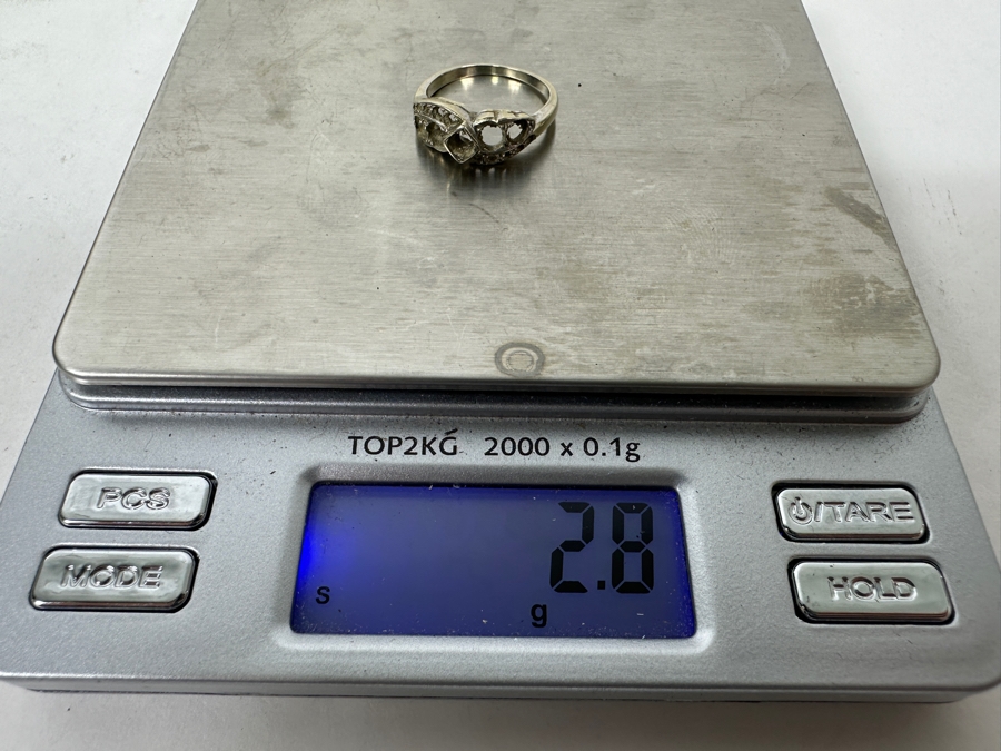 14k Gold Ring Missing Stones 2.8g [Photo 4]