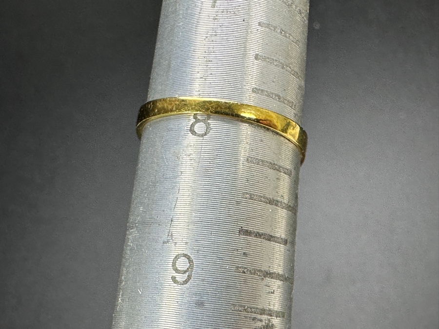 18k Gold Ring Size 8 5.0g [Photo 10]