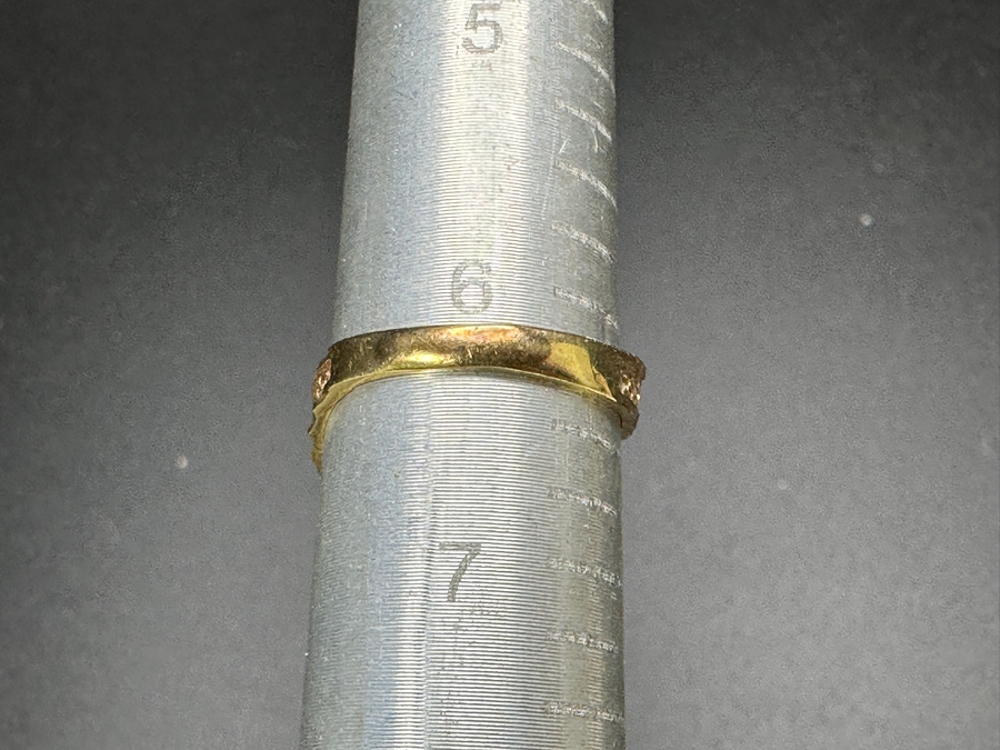 14k Gold Ring Size 6.25 1.6g [Photo 8]