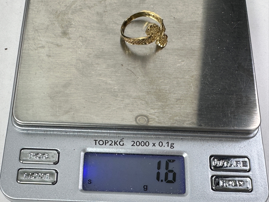 14k Gold Ring Size 6.25 1.6g [Photo 9]
