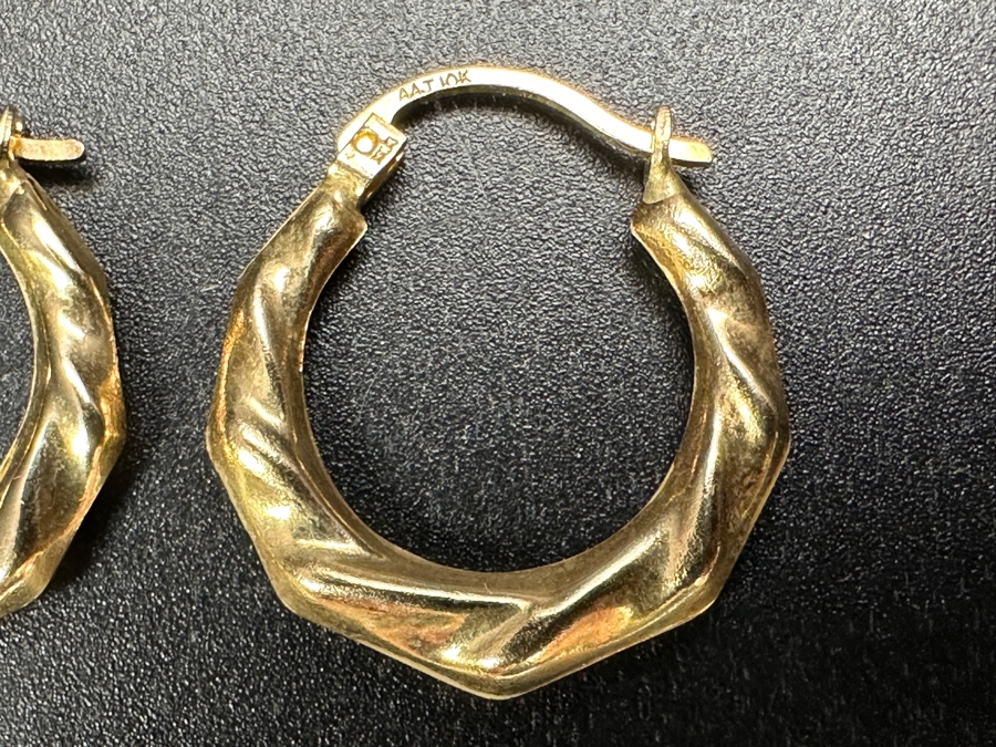 10k Gold Earrings 1.0g [Photo 3]