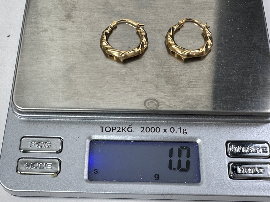 10k Gold Earrings 1.0g [Photo 5]