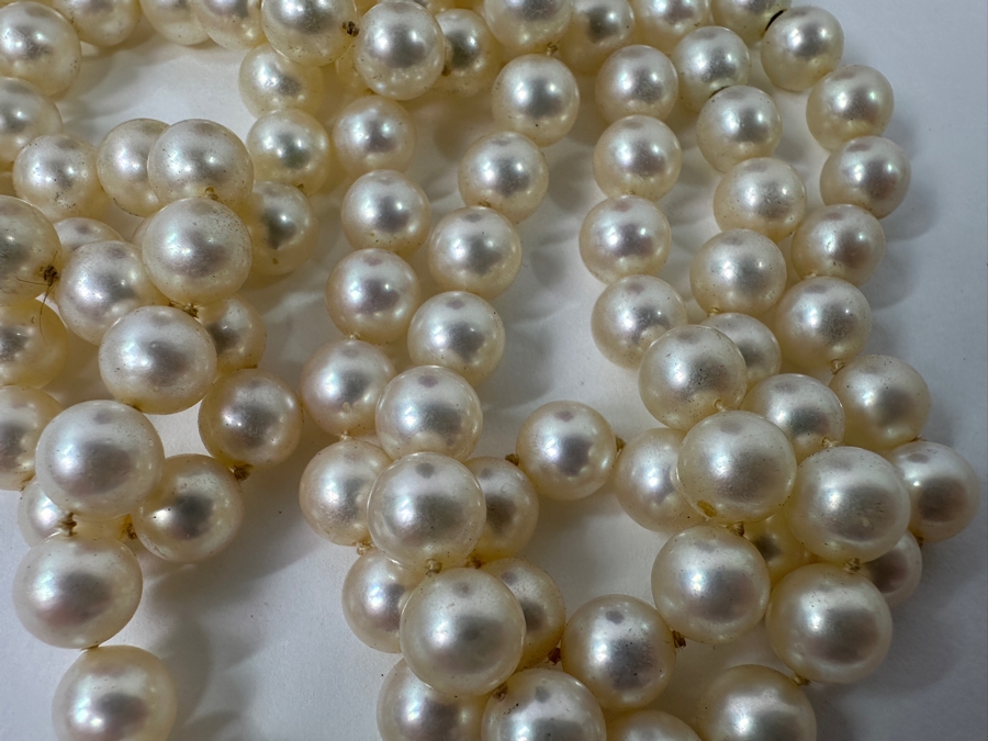 35' Single Strand Pearl Necklace [Photo 4]