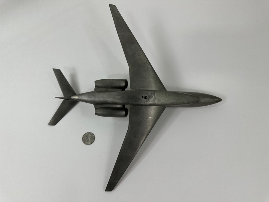 Pewter Airplane Model 13'L X 13'D X 3.5'H [Photo 6]
