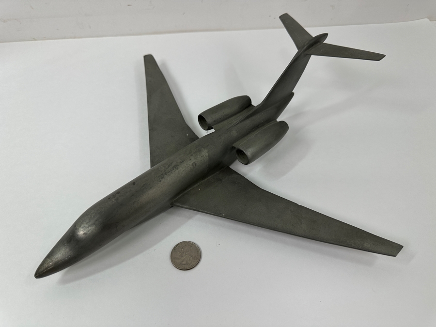 Pewter Airplane Model 13'L X 13'D X 3.5'H [Photo 3]