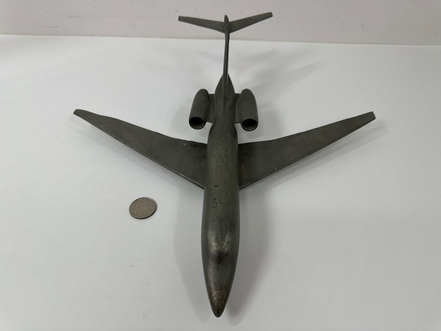 Pewter Airplane Model 13'L X 13'D X 3.5'H [Photo 4]