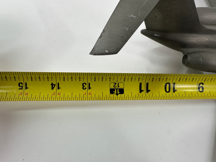 Pewter Airplane Model 13'L X 13'D X 3.5'H [Photo 7]
