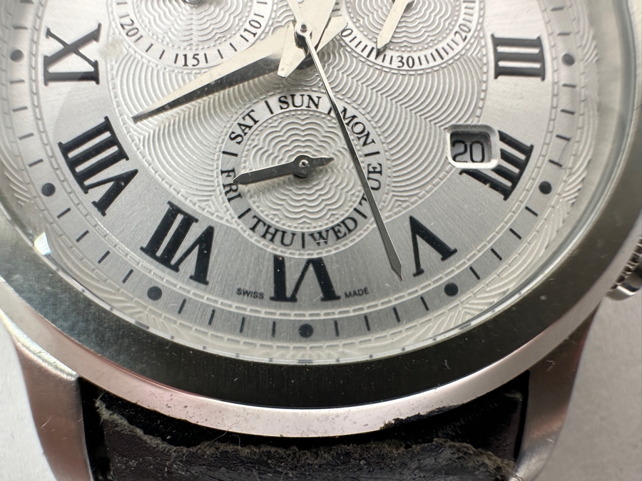 Men's Rotary Swiss Wrist Watch Without Watch Band Retails $450 [Photo 3]