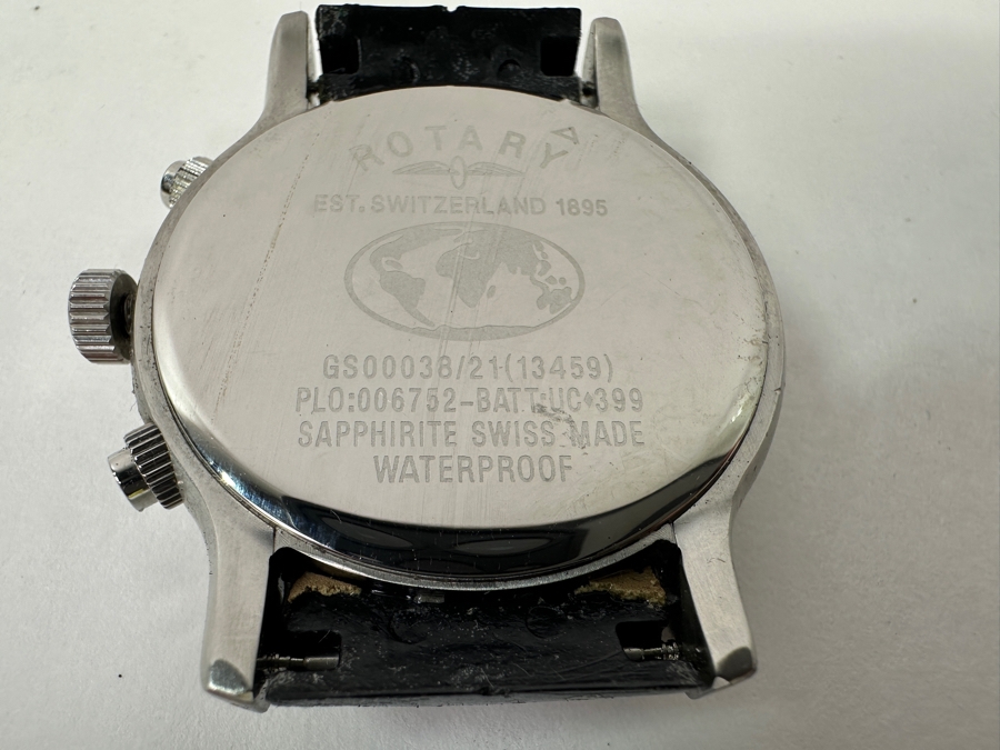 Men's Rotary Swiss Wrist Watch Without Watch Band Retails $450 [Photo 4]