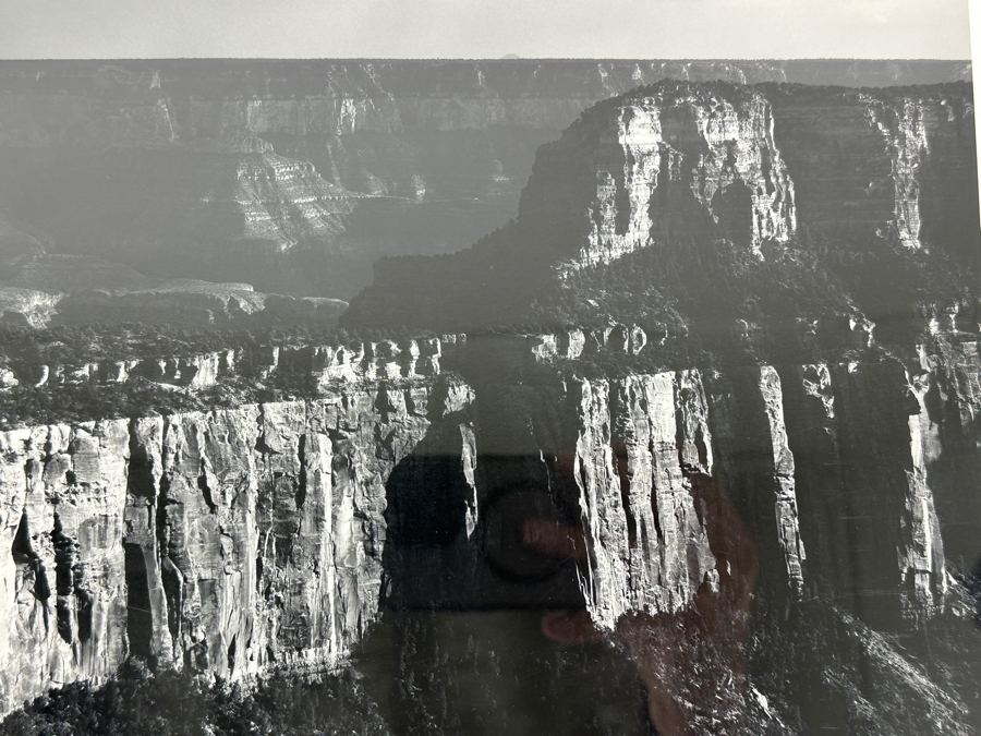 Stunning Richard D. Keesling Signed Photograph Of The Grand Canyon (Dick Keesling Was Also Actress Betty White's Manager For Many Decades) 20 X 17 Framed 28 X 22 Estimate $1,000-$1,200 [Photo 7]