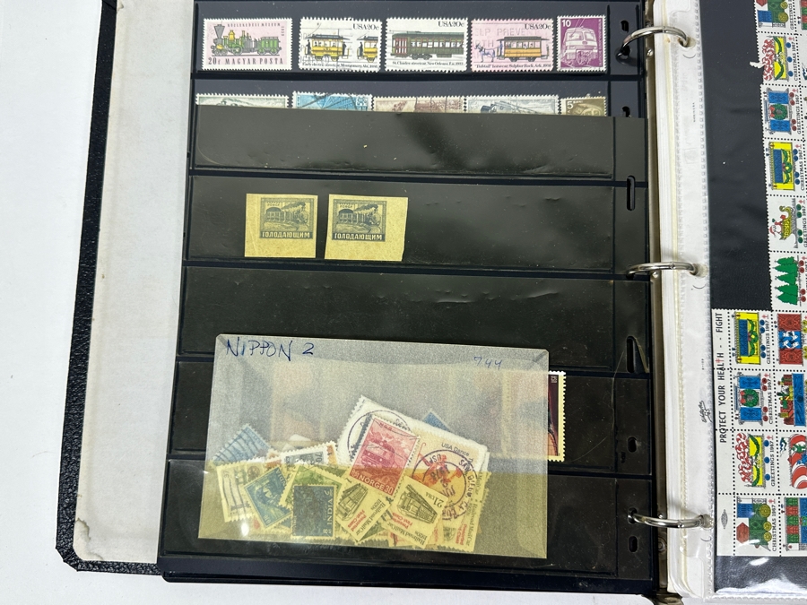 Railroad Mint And Postmarked Stamps From The United States And The World - See Photos [Photo 14]