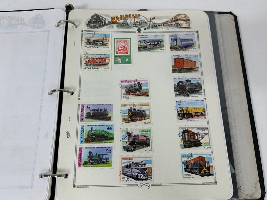 Railroad Mint And Postmarked Stamps From The United States And The World - See Photos [Photo 28]