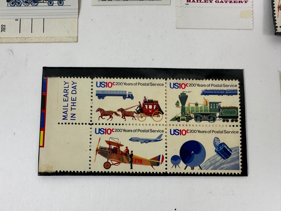 Railroad Mint And Postmarked Stamps From The United States And The World - See Photos [Photo 7]
