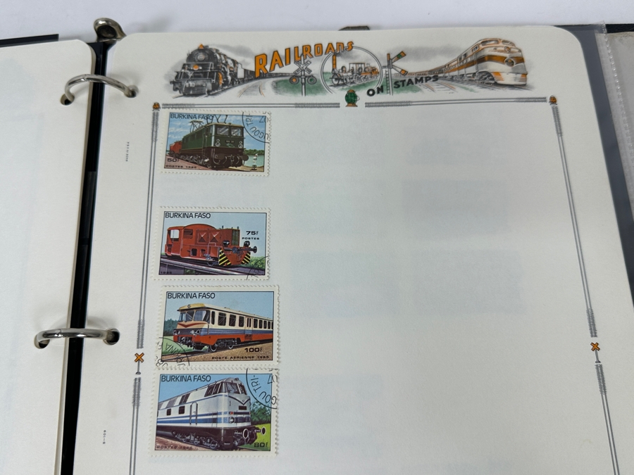 Railroad Mint And Postmarked Stamps From The United States And The World - See Photos [Photo 21]