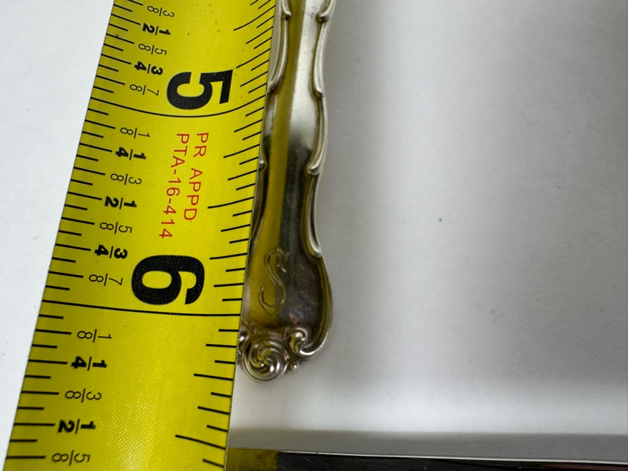 Gorham Rondo Sterling Silver Flatware Service - 51 Pieces - See Description For Breakdown - Sterling Silver Weighs 1,595g = $3,400 Silver Melt Value Not Including Knives [Photo 17]