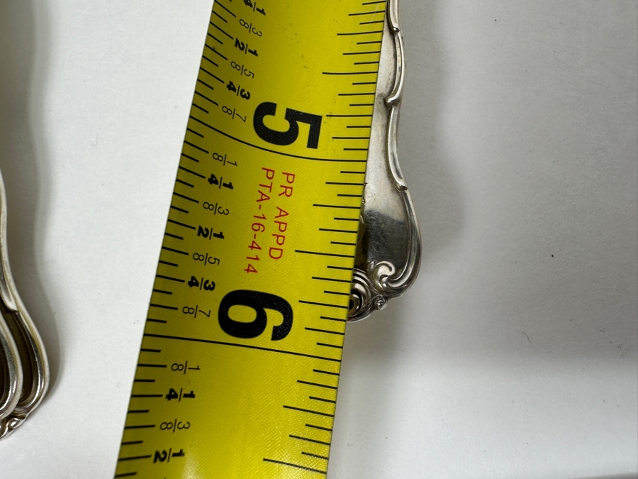 Gorham Rondo Sterling Silver Flatware Service - 51 Pieces - See Description For Breakdown - Sterling Silver Weighs 1,595g = $3,400 Silver Melt Value Not Including Knives [Photo 15]