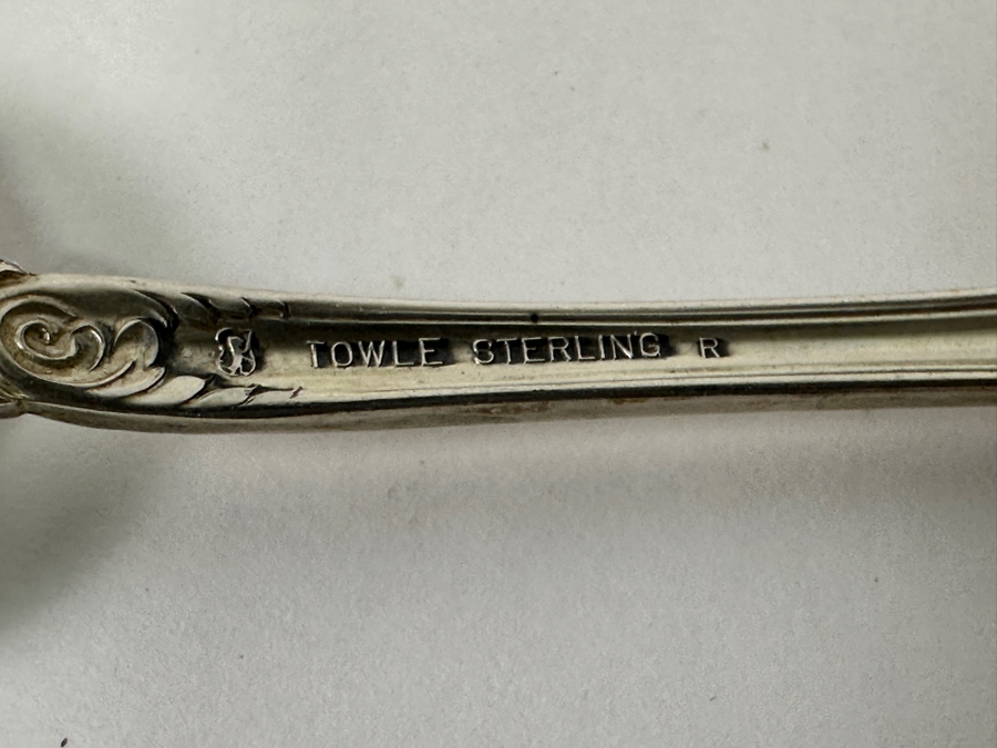 (3) Sterling Silver Spoons And Knife Spreader 109g [Photo 4]