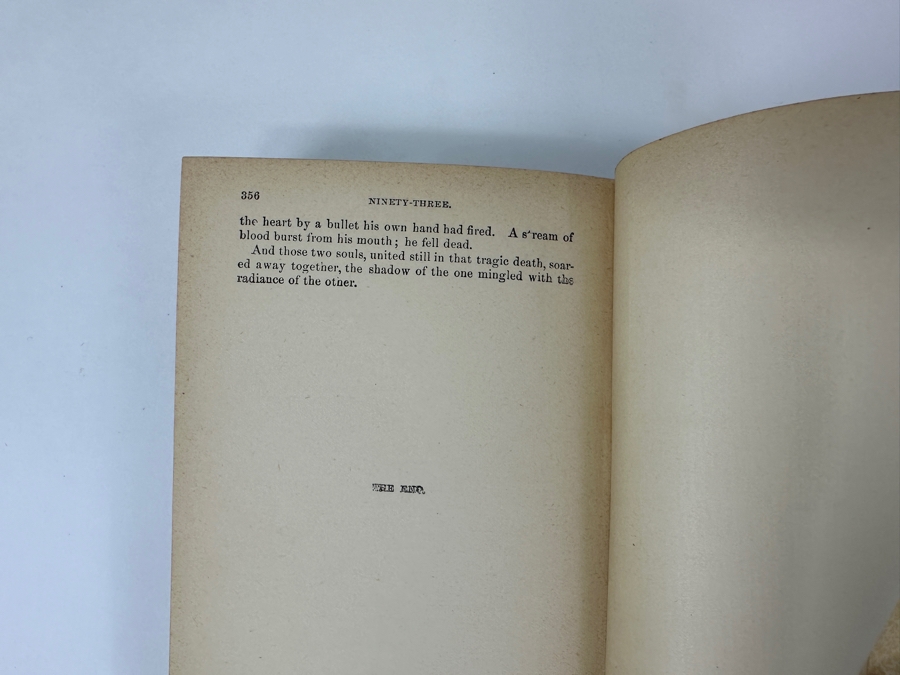 Hardcover Book Ninety-Three By Victor Hugo Published By George Routledge And Sons, Limited [Photo 10]