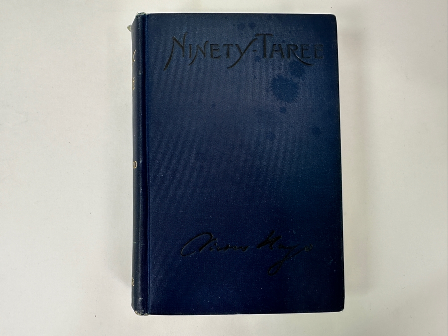 Hardcover Book Ninety-Three By Victor Hugo Published By George Routledge And Sons, Limited [Photo 2]
