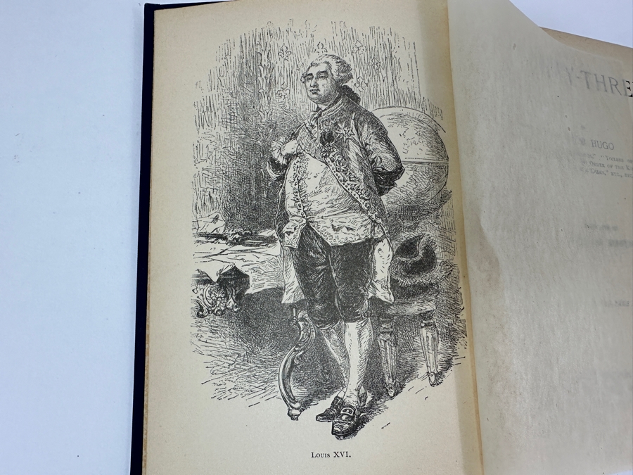 Hardcover Book Ninety-Three By Victor Hugo Published By George Routledge And Sons, Limited [Photo 4]