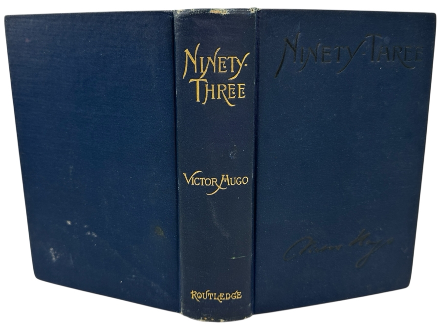 Hardcover Book Ninety-Three By Victor Hugo Published By George Routledge And Sons, Limited