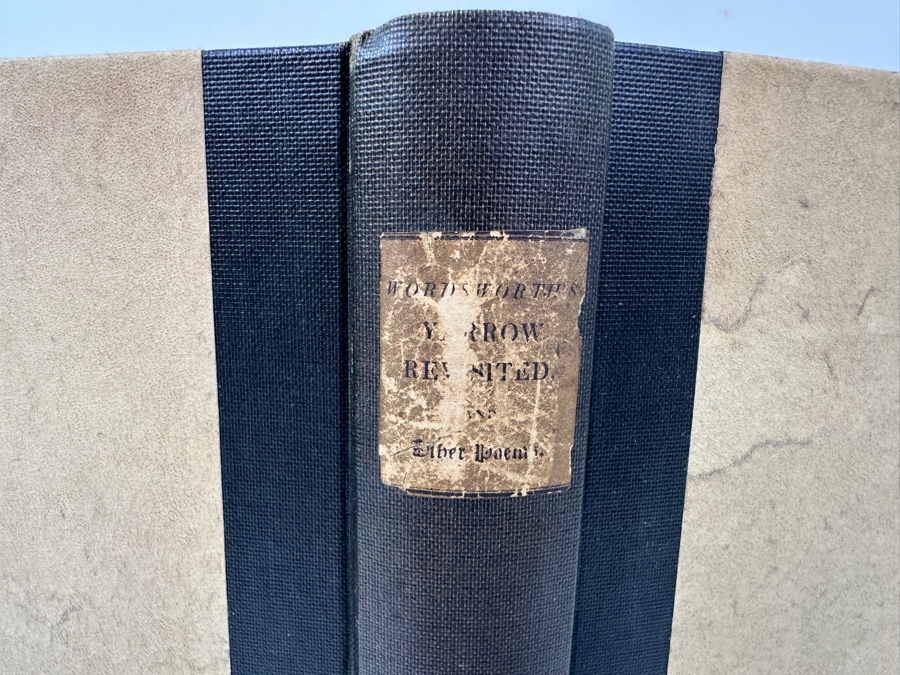 Antique 1835 First Edition Hardcover Book Yarrow Revisited And Other Poems By William Wordsworth London [Photo 2]