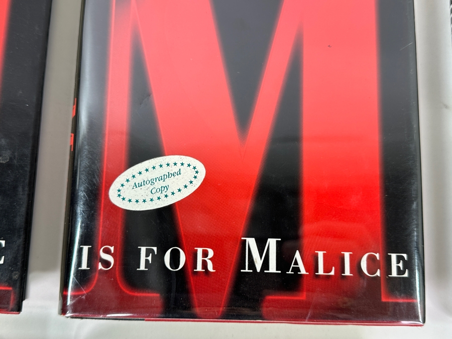 (6) First Edition Hardcover Books By Sue Grafton - Two Books Are Hand Signed By Sue Grafton [Photo 2]