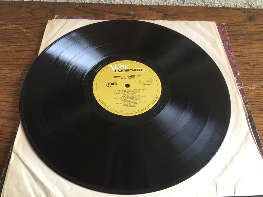 Richie Havens ‎- Richard P. Havens 1983 - Verve Forecast ‎- FTS-3047-2 [Photo 6]