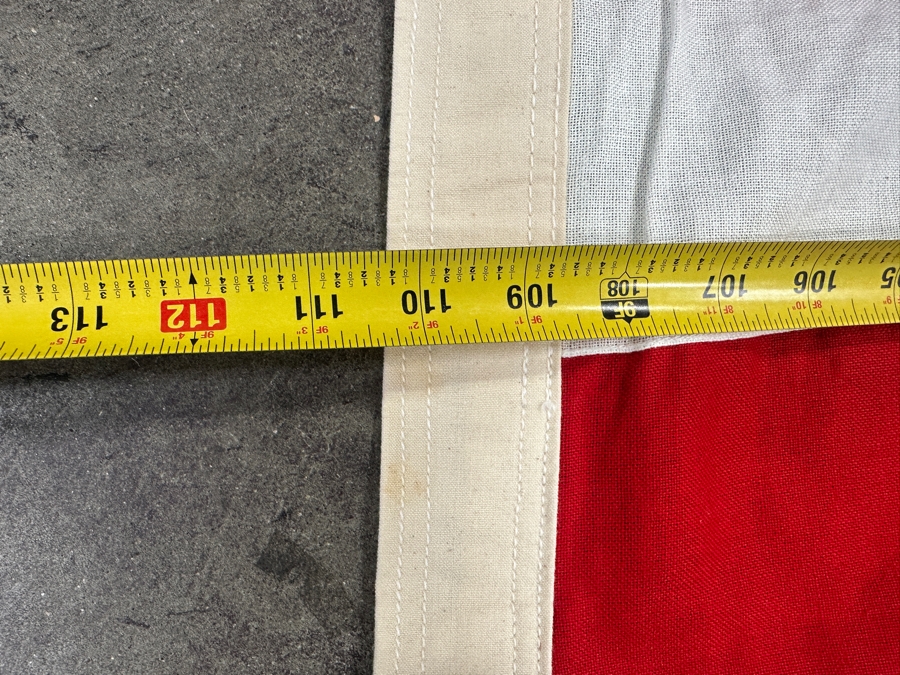 Large Watts Manufacturing United States Flag 110'W x 54'H [Photo 4]