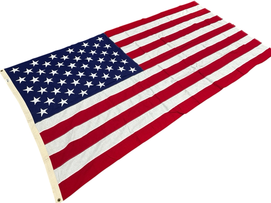 Large Watts Manufacturing United States Flag 110'W x 54'H