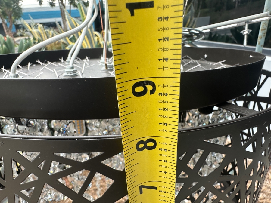 ET2 Lighting Inca 7 - Light Pendant in Bronze 16'W x 9'H [Photo 6]