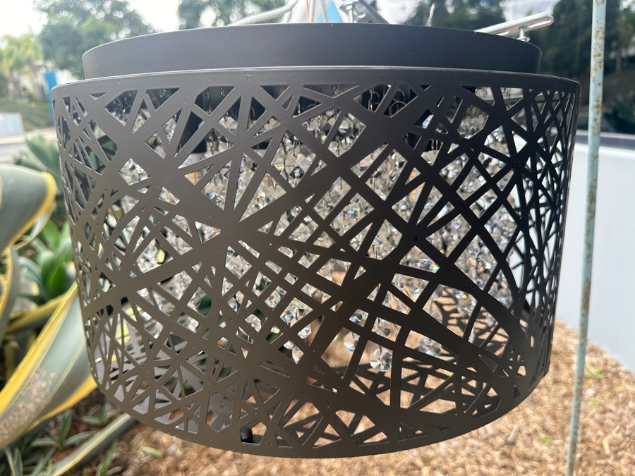 ET2 Lighting Inca 7 - Light Pendant in Bronze 16'W x 9'H [Photo 3]