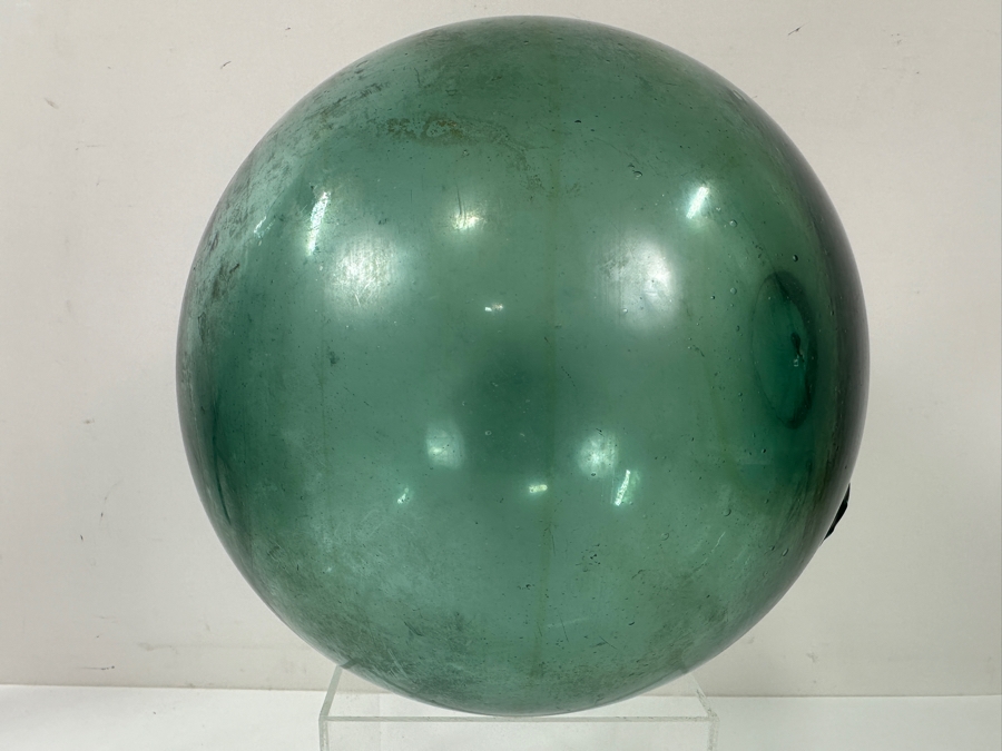 Vintage Japanese Glass Fishing Float / Ukidama 9'W [Photo 5]
