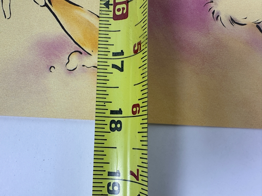 Vintage Moët & Chandon Champagne Advertising Poster Created by Artist Vince Mcindoe In 1996 18'W x 24'H [Photo 5]