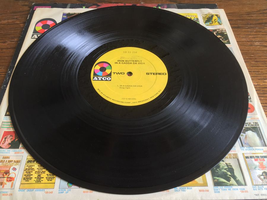 Iron Butterfly ‎- In-A-Gadda-Da-Vida - ATCO Records ‎- SD 33-250 [Photo 5]