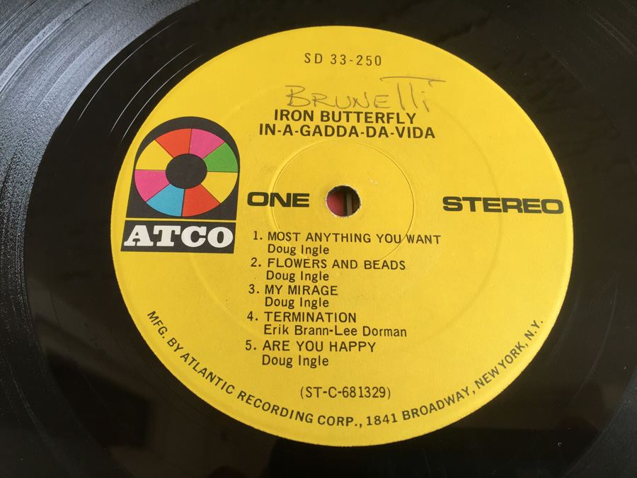 Iron Butterfly ‎- In-A-Gadda-Da-Vida - ATCO Records ‎- SD 33-250 [Photo 4]