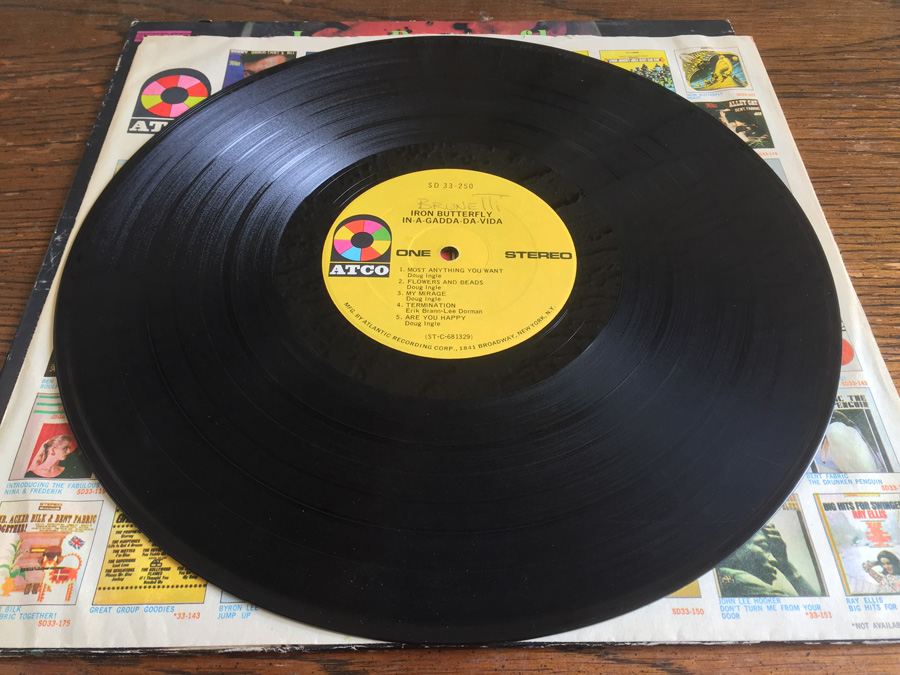 Iron Butterfly ‎- In-A-Gadda-Da-Vida - ATCO Records ‎- SD 33-250 [Photo 3]