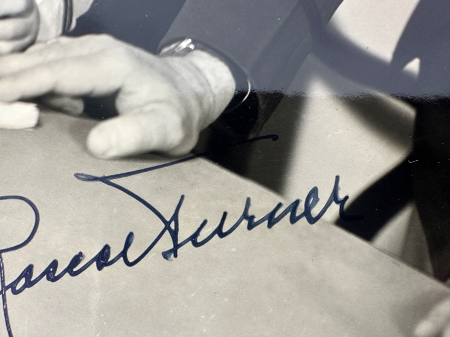 Historic Aviator Roscoe Turner Vintage Signed 8x10 Photograph [Photo 6]