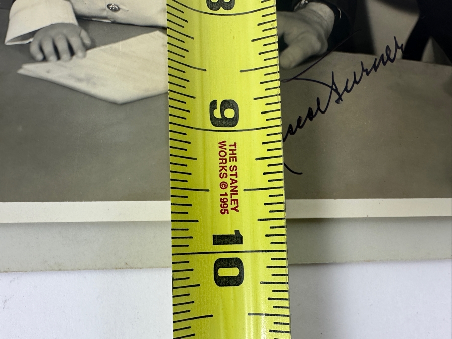 Historic Aviator Roscoe Turner Vintage Signed 8x10 Photograph [Photo 10]